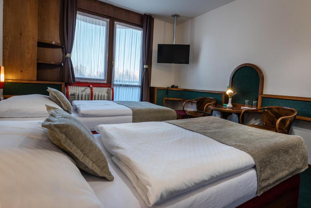 Одноместный (Одноместный номер с балконом), Hotel Poprad