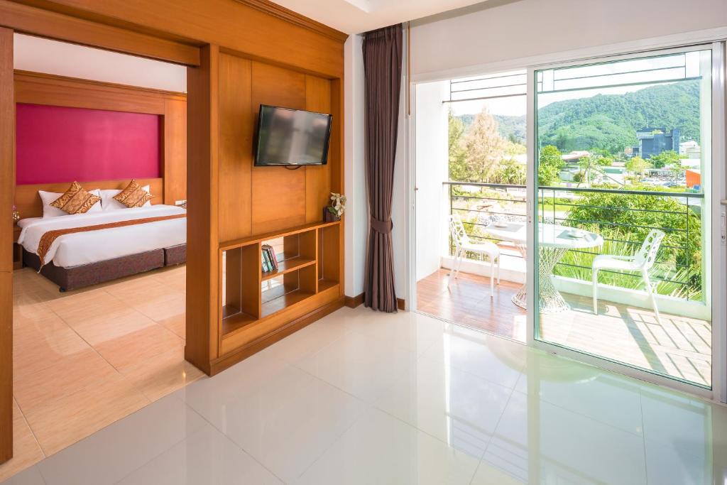 Двухместный (Номер Делюкс «Гранд» с видом на бассейн), Sungthong Kamala Beach Resort