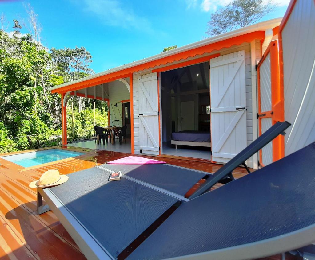 Caraïbes Cottages Corail piscine privée a 900m de la plage de Grande Anse