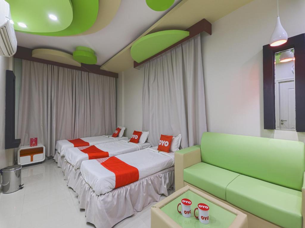 Апартаменты (Апартаменты с 2 спальнями), OYO 129 Al Bayrahaa Hotel Apartments
