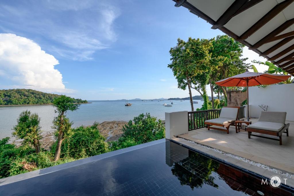 Вилла (Вилла с 1 спальней, бассейном и видом на море), Chandara Resort & Spa