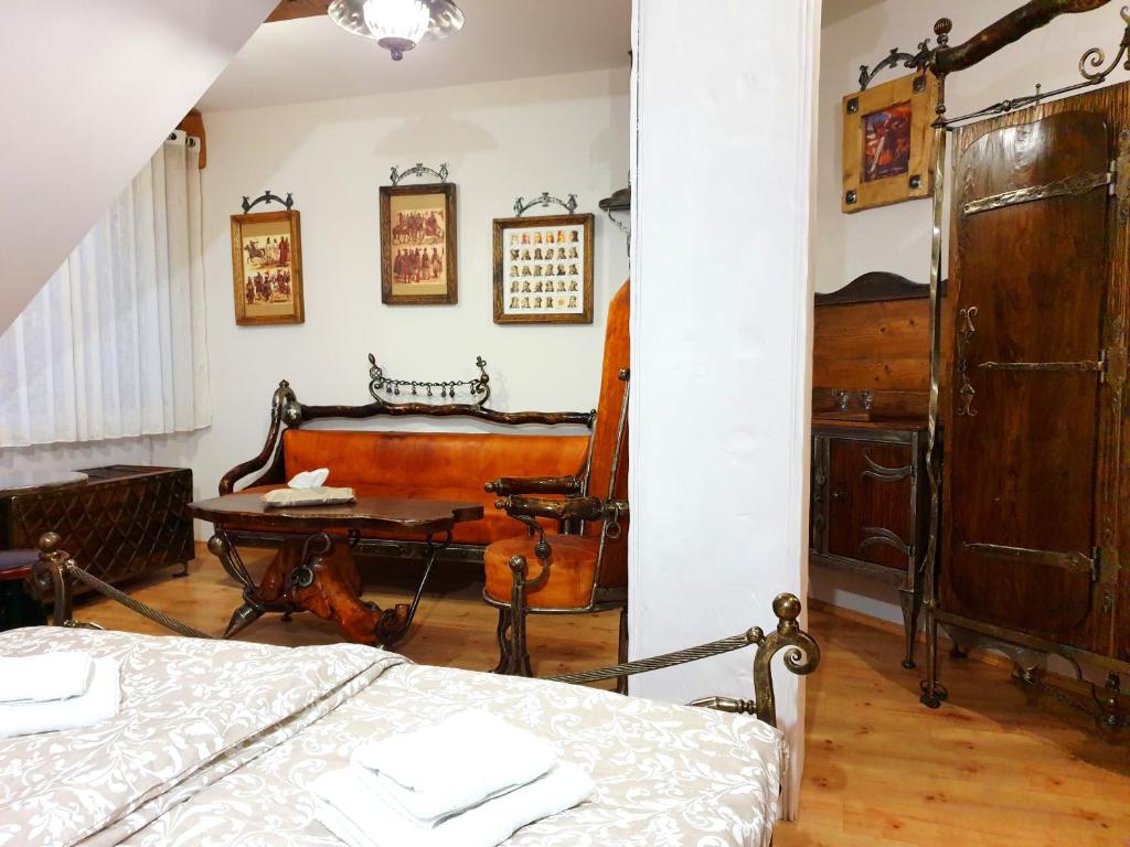 Двухместный (Двухместный номер с 1 кроватью), Penzion a Restauracia Toldi