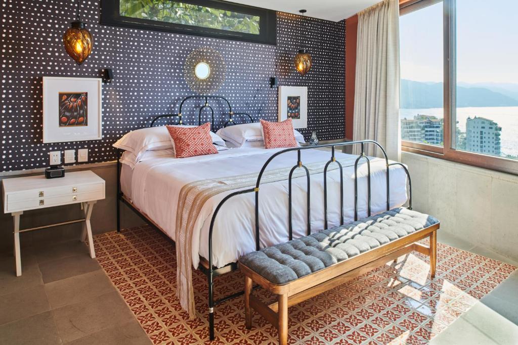Сьюит (Улучшенный люкс с кроватью размера «king-size»), Patio Azul Hotelito Boutique Adults Only