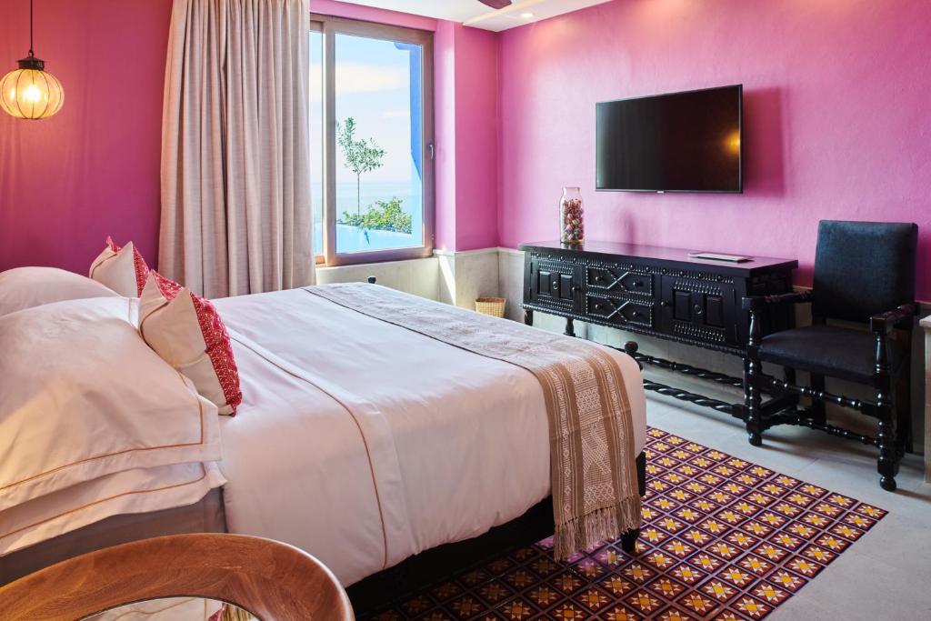 Сьюит (Улучшенный люкс с кроватью размера «king-size»), Patio Azul Hotelito Boutique Adults Only