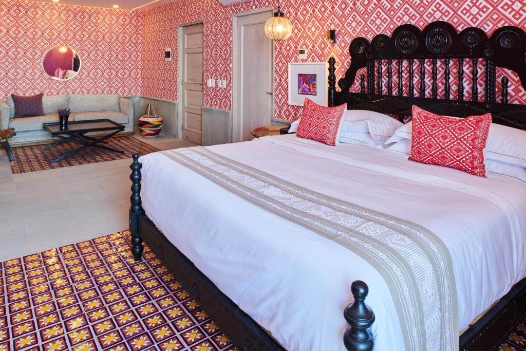 Сьюит (Улучшенный люкс с кроватью размера «king-size»), Patio Azul Hotelito Boutique Adults Only