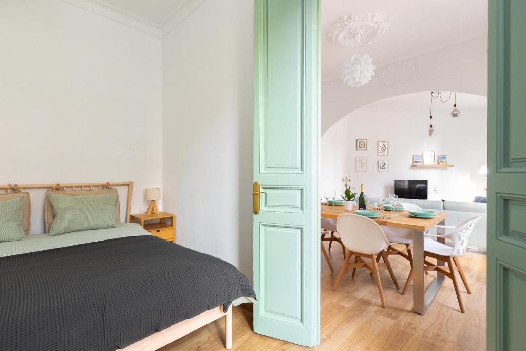 Modernist Family Barcelona apartment
