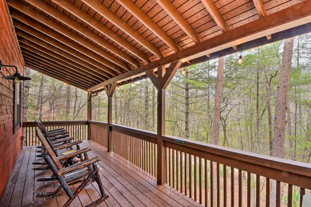 Modern Cabin with Deck in the Blue Ridge Mountains! photo 1