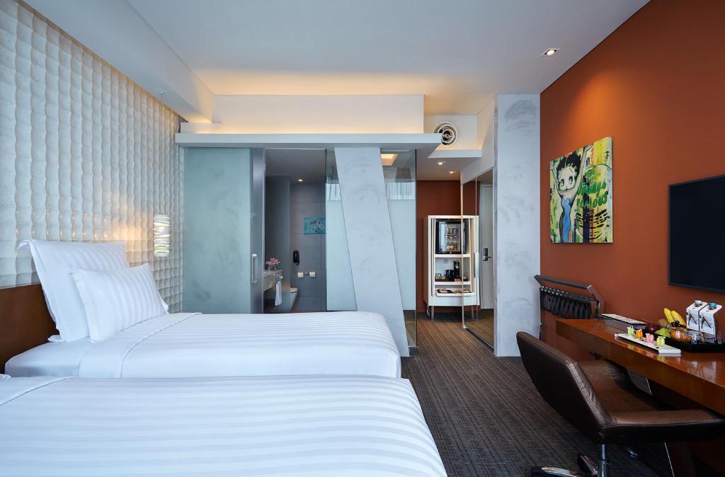Двухместный (Номер Делюкс с двумя раздельными кроватями), Pullman Jakarta Central Park