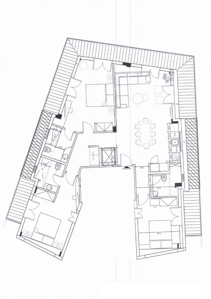 Апартаменты (Апартаменты с 3 спальнями), Odyssey Residence