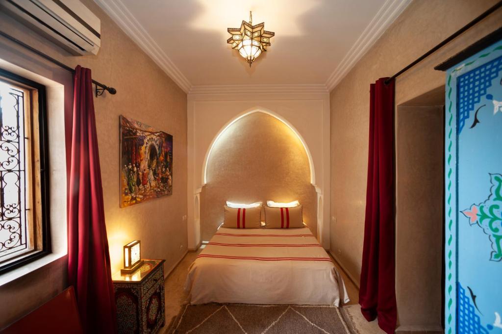 Двухместный (Стандартный двухместный номер с 1 кроватью), Riad des trois palais