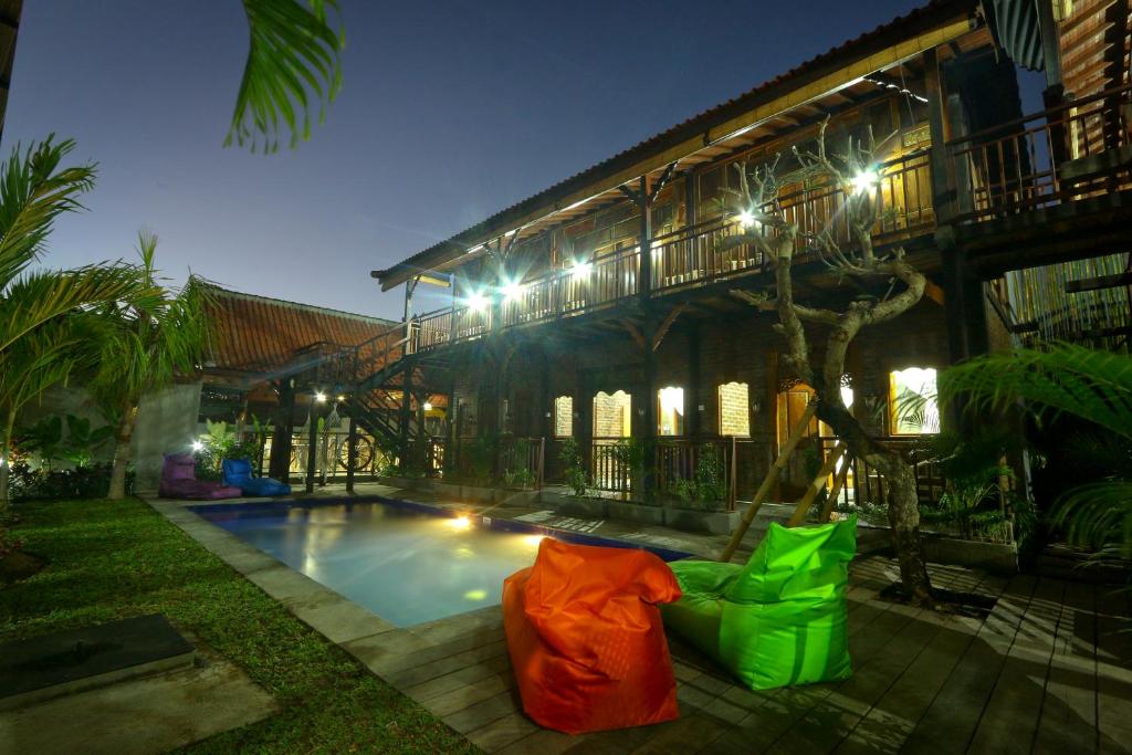 Номер (Кровать в общем номере для женщин с 4 кроватями), Tropical Canggu Hostel