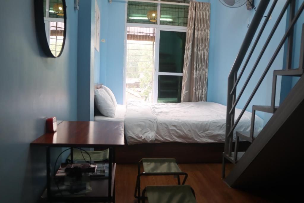 Двухместный (Номер с кроватью размера «queen-size» и видом на сад), Nusmile's Homestay & Travel