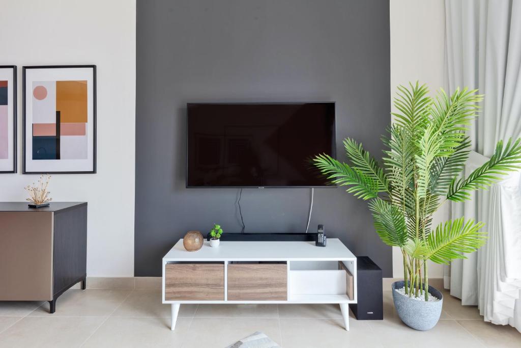 Апартаменты (Апартаменты с 1 спальней), Апартаменты Brilliant 1BDR in JBR Beach Netflix