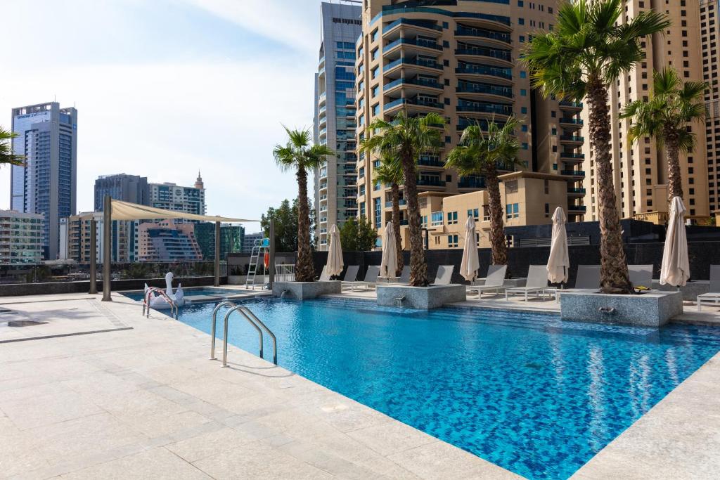 Апартаменты (Апартаменты с 1 спальней), Апартаменты Brilliant 1BDR in JBR Beach Netflix