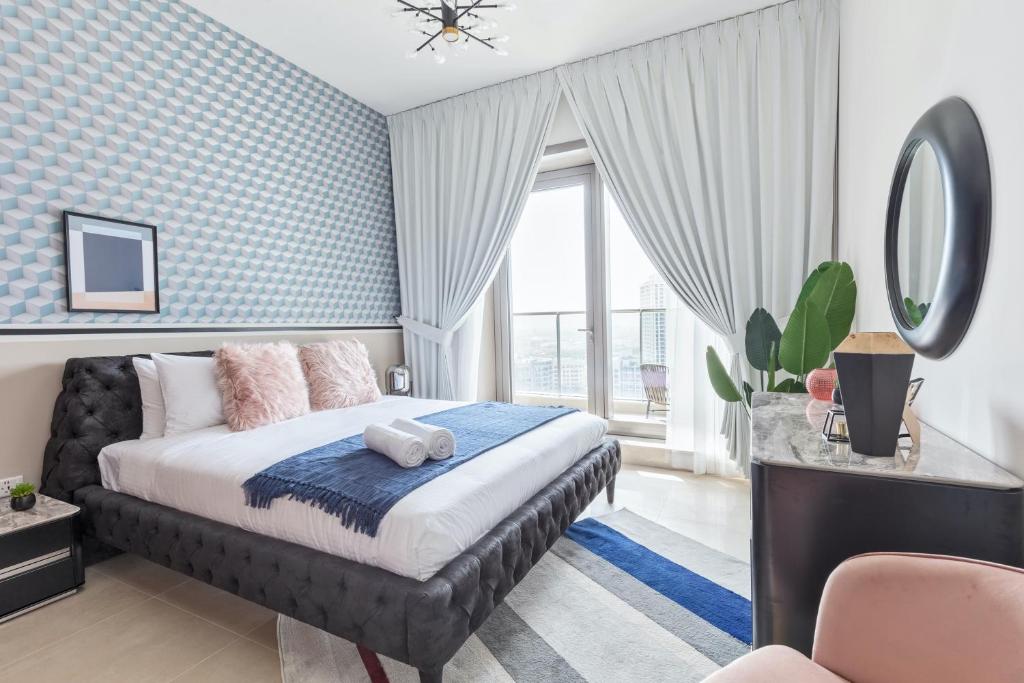 Апартаменты (Апартаменты с 1 спальней), Апартаменты Brilliant 1BDR in JBR Beach Netflix