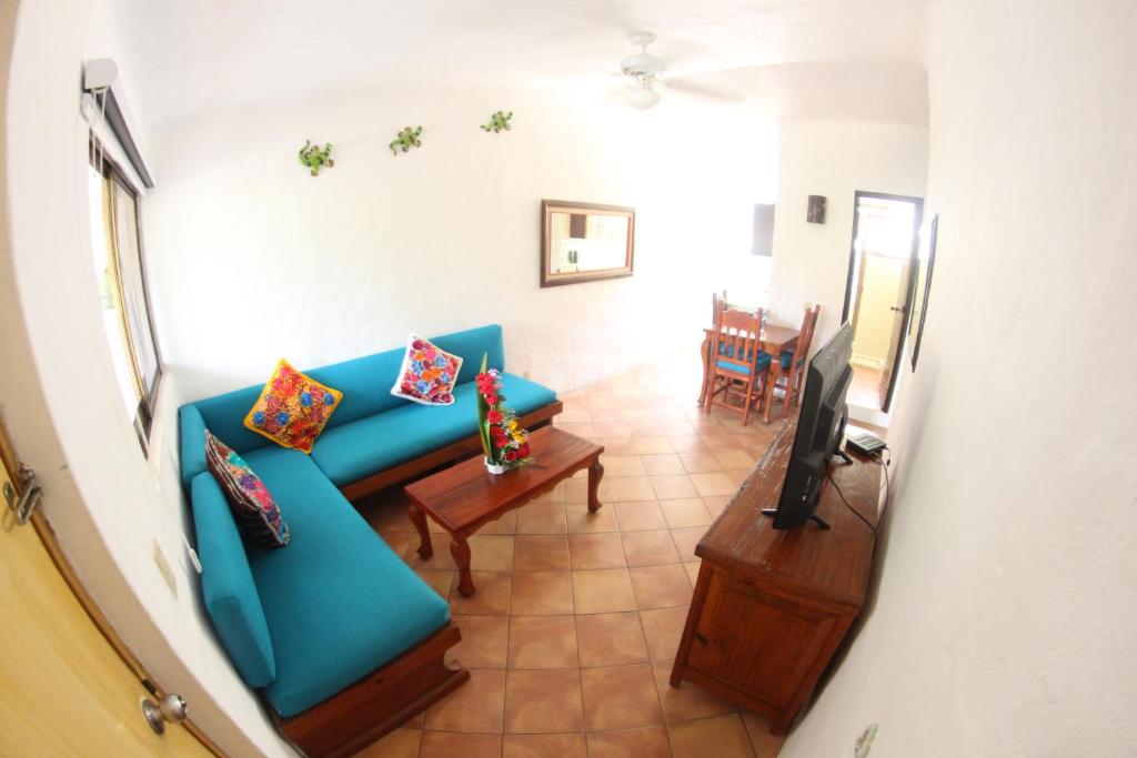 Двухместный (Номер с 2 спальнями и видом на бассейн), Hotel Casa Iguana Mismaloya