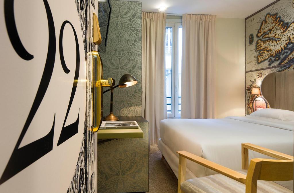 Двухместный (Двухместный номер с 1 кроватью), Hôtel du Continent