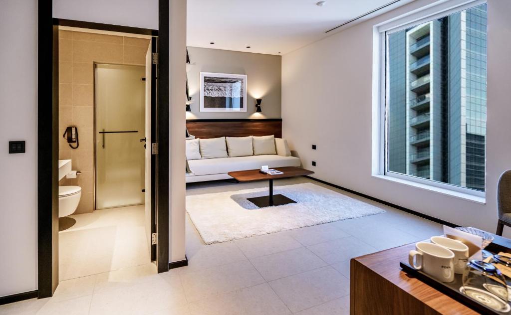 Сьюит (Люкс «Мега» с 1 спальней, вид на город), Отель FORM Hotel Dubai, a member of Design Hotels™