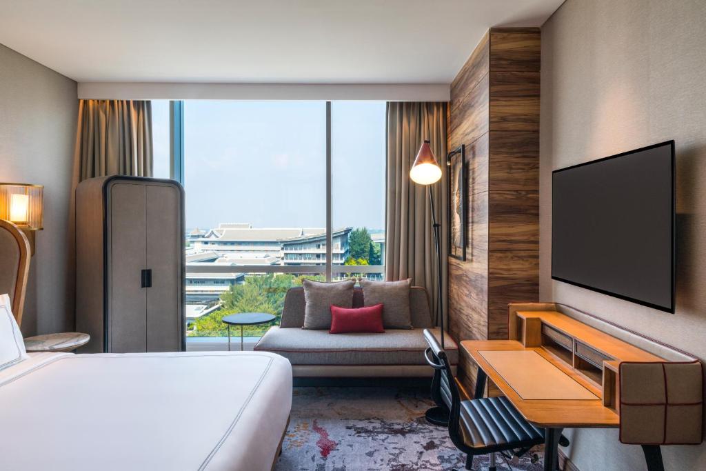 Двухместный (Номер «Swiss Advantage» с кроватью размера «king-size»), Swissôtel Jakarta PIK Avenue