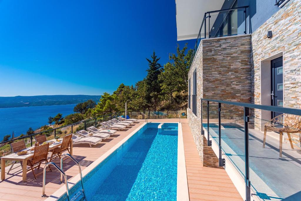 Villa Mia with private pool, Whirlpool, gym, sauna, seaviews photo 1