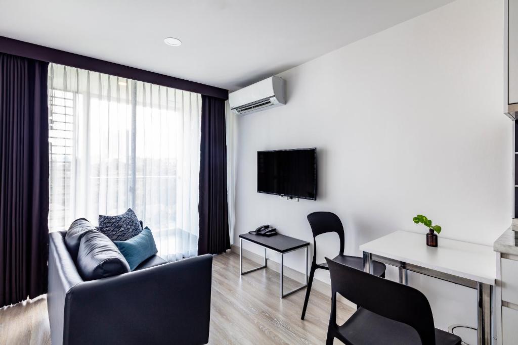 Двухместный (Двухместный номер с 2 отдельными кроватями), The Rizin Hotel & Residences