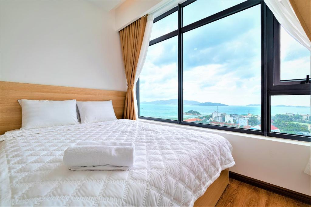 Апартаменты (Апартаменты Делюкс с частичным видом на море), iSeaview Nha Trang Beach Apartment