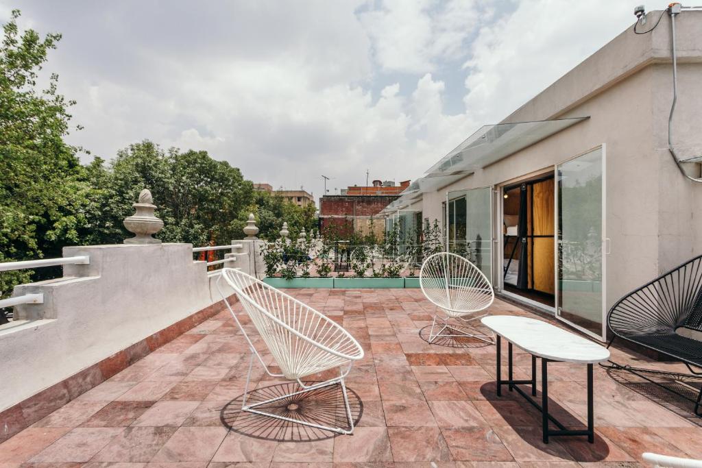 Номер (Кровать в общем 10-местном номере для женщин), CASA MX Alameda