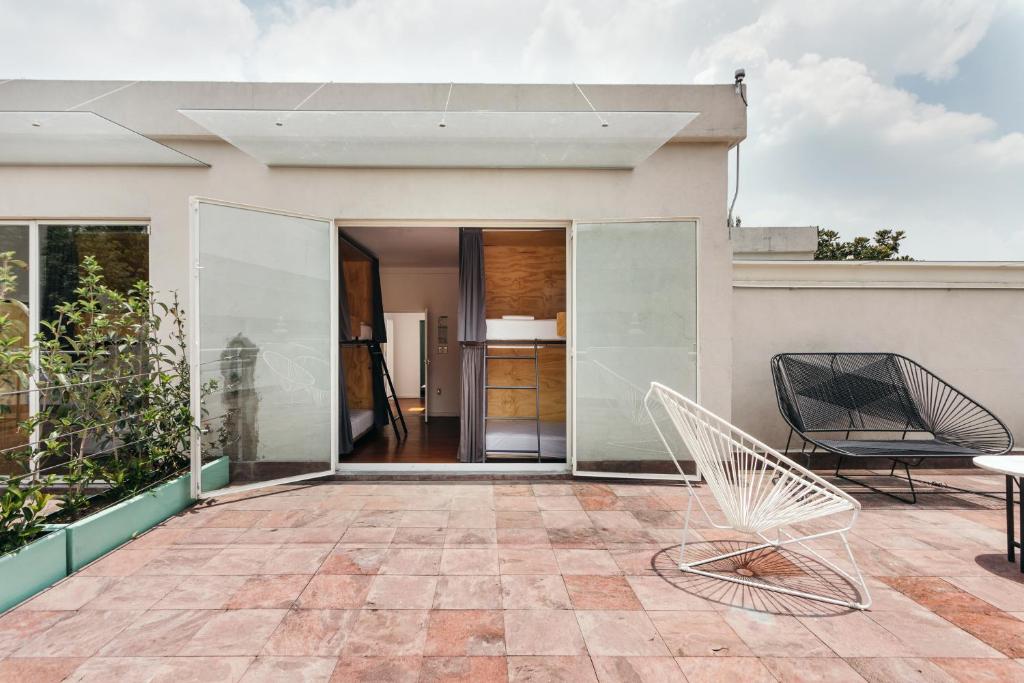 Номер (Кровать в общем 10-местном номере для женщин), CASA MX Alameda