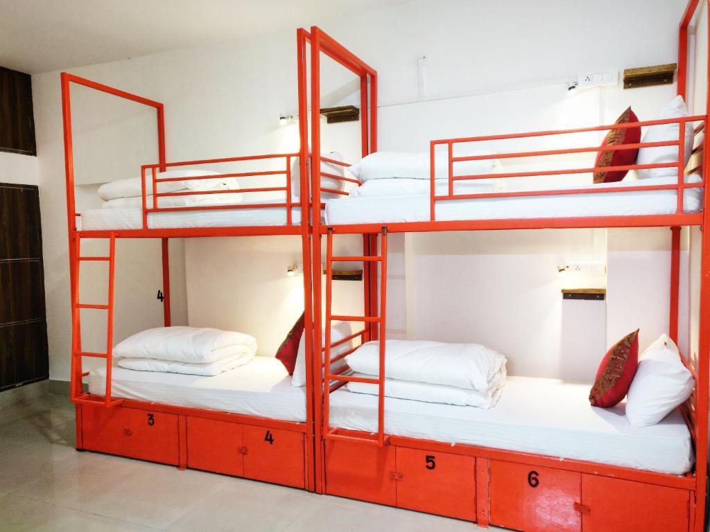 Номер (Кровать в общем 6-местном номере для женщин), Live Free Hostel Varanasi