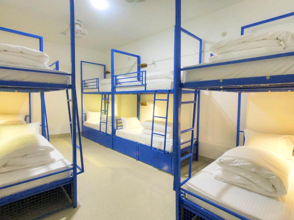 Номер (Кровать в общем номере для мужчин и женщин с 10 кроватями), Live Free Hostel Varanasi
