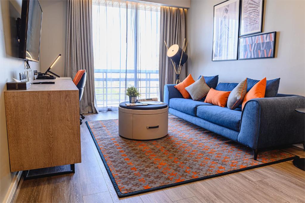 Двухместный (Номер Делюкс с 1 спальней), Отель Oakwood Residence Sukhumvit Thonglor Bangkok