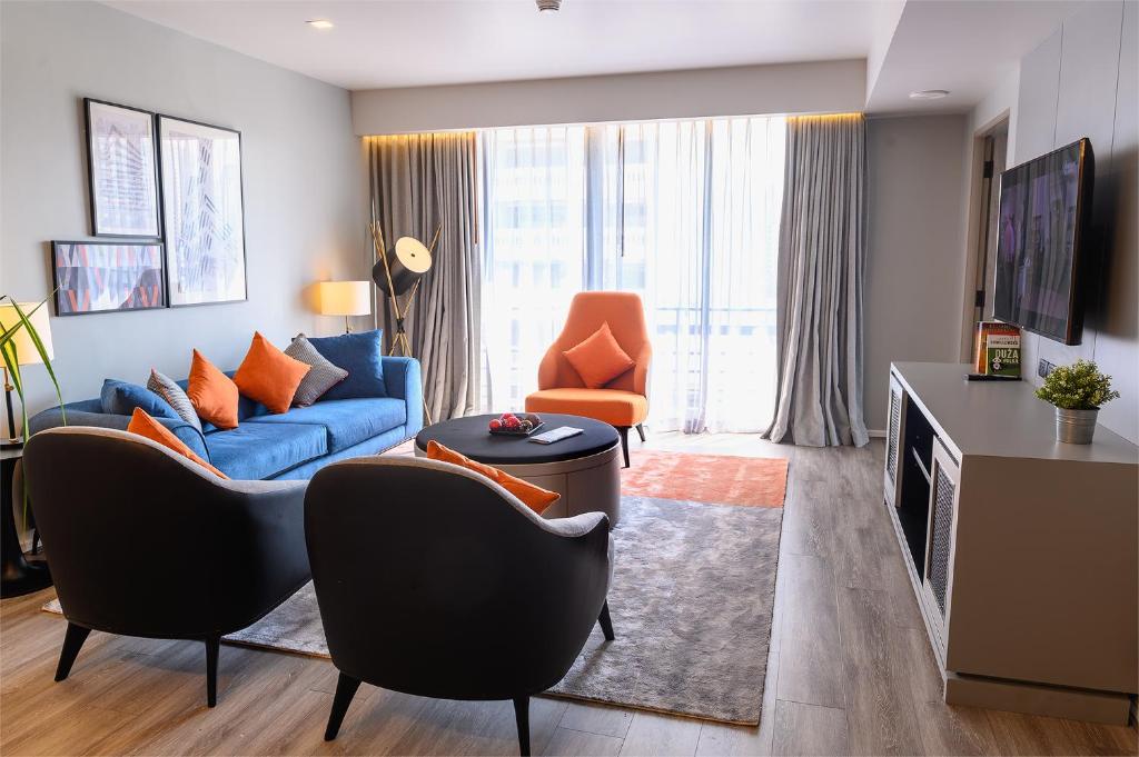 Семейный (Апартаменты Делюкс с 3 спальнями), Отель Oakwood Residence Sukhumvit Thonglor Bangkok