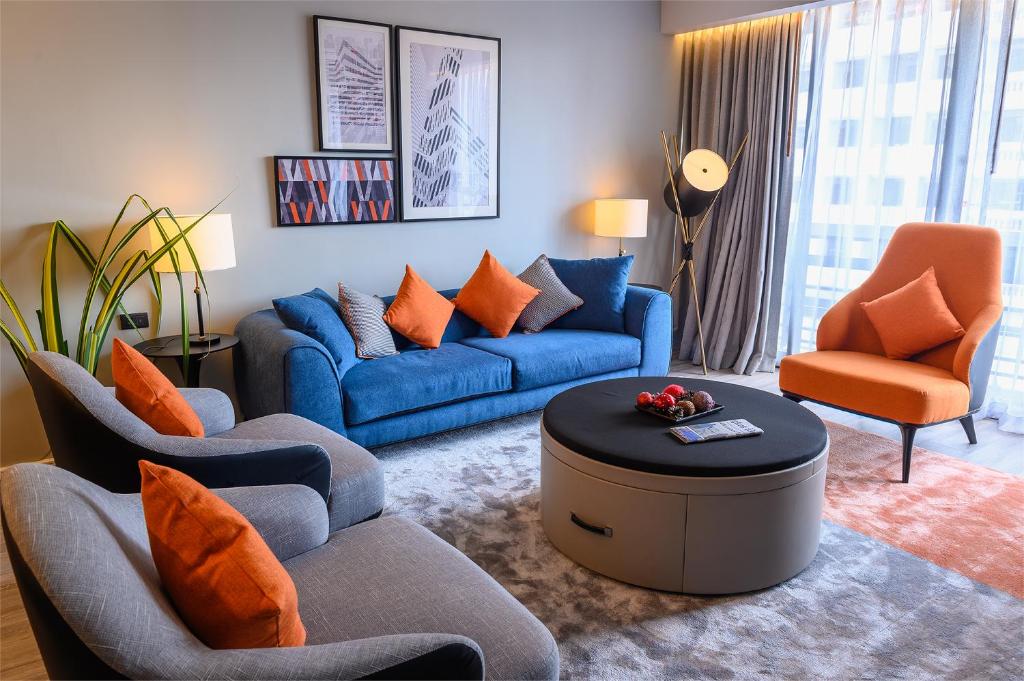 Семейный (Апартаменты Делюкс с 3 спальнями), Отель Oakwood Residence Sukhumvit Thonglor Bangkok