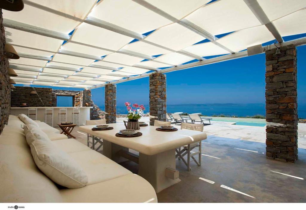 Spectacular sunset view villa at Melissaki photo 4