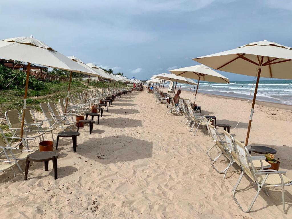 Flat Extraordinário Beira Mar em Porto de Galinhas com pé na areia Cupe Beach Living photo 1