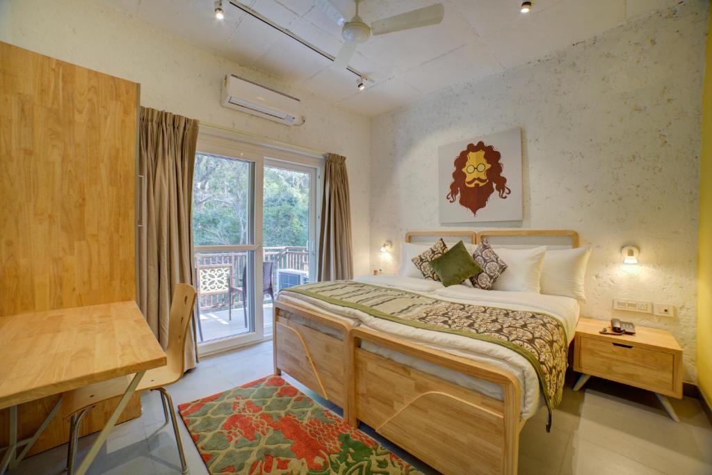 Двухместный (Deluxe Room Forest Facing), The Hideaway Bedzzz Rishikesh by Leisure Hotels