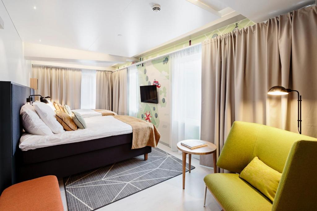 Двухместный (Двухместный номер с 2 отдельными кроватями), Hotel Indigo Helsinki-Boulevard