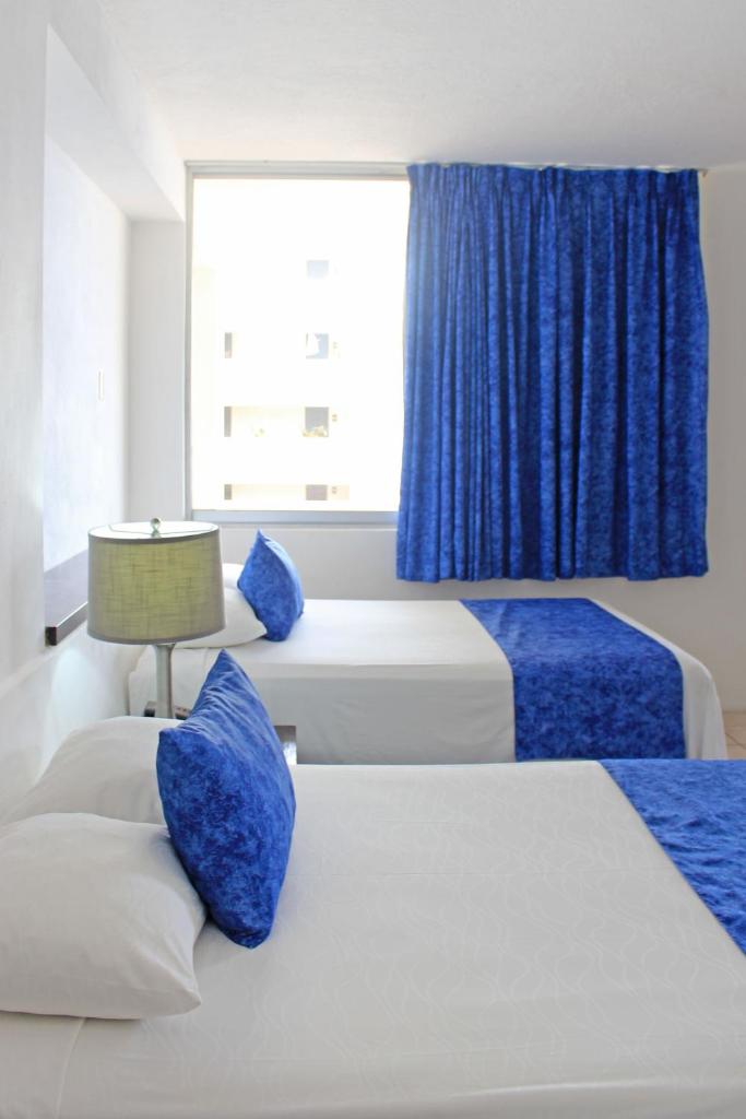 Двухместный (Стандартный двухместный номер с 1 кроватью), San Marino Vallarta Centro Beach Front
