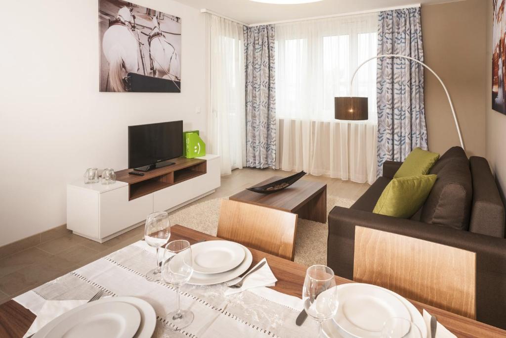 Апартаменты (Апартаменты с 1 спальней), IG City Apartments Campus Lodge