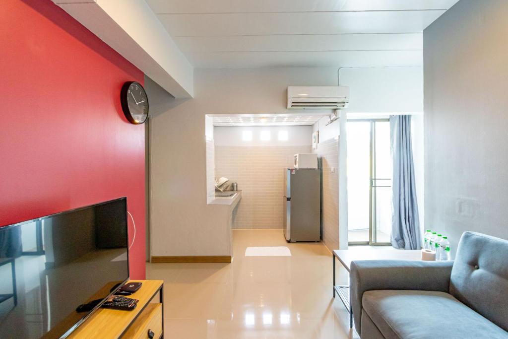 Двухместный (Двухместный номер Делюкс с 1 кроватью), Отель Living Naraa Place