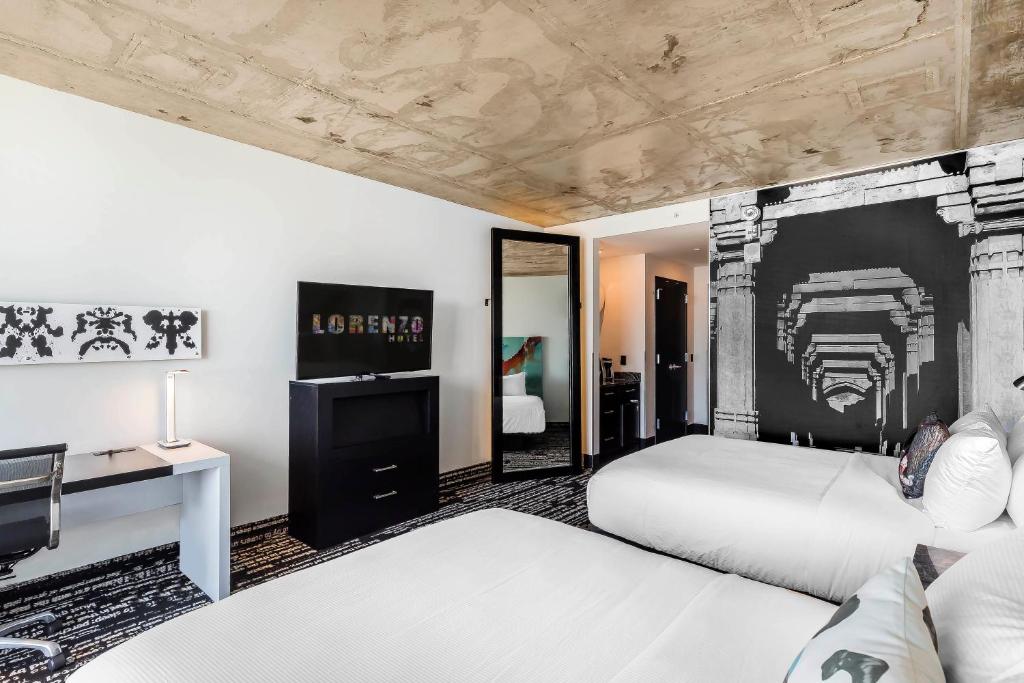 Четырехместный (Двухместный номер Делюкс с 1 кроватью), Lorenzo Hotel