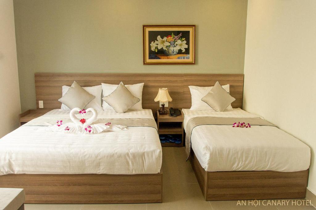 Трехместный (Трехместный номер Делюкс), An Hoi Canary Hotel