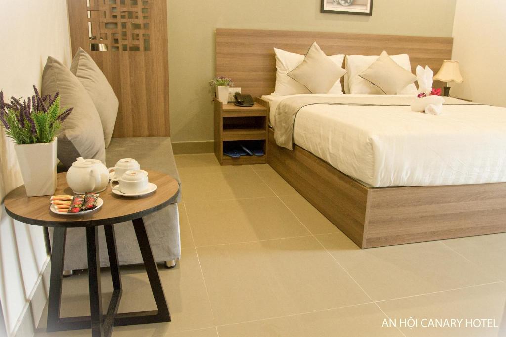 Двухместный (Улучшенный двухместный номер с 1 кроватью), An Hoi Canary Hotel