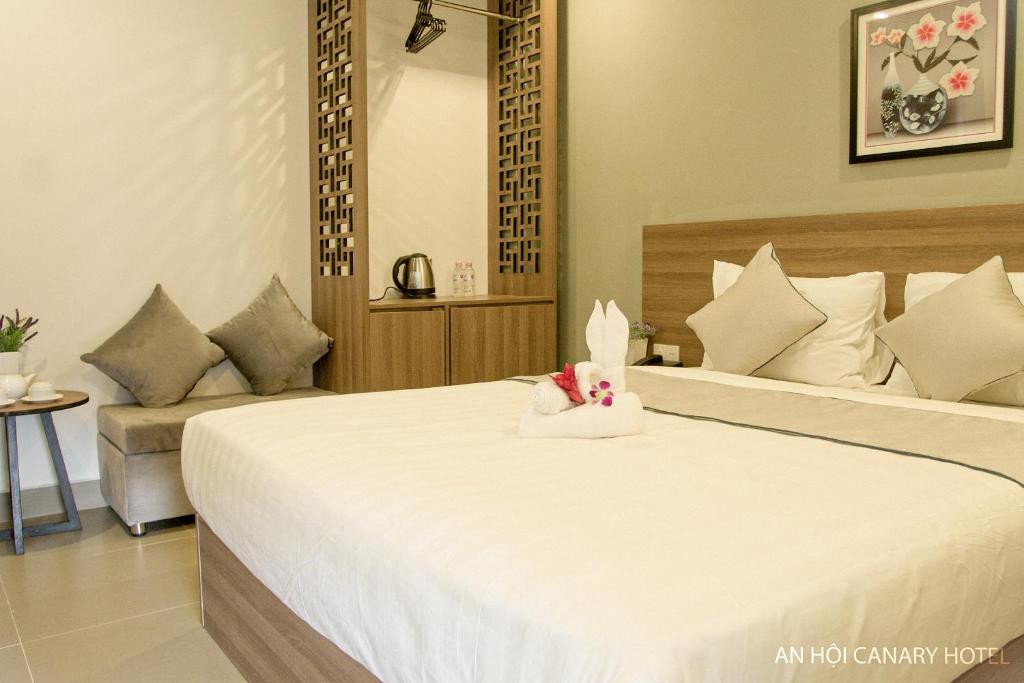 Двухместный (Улучшенный двухместный номер с 1 кроватью), An Hoi Canary Hotel