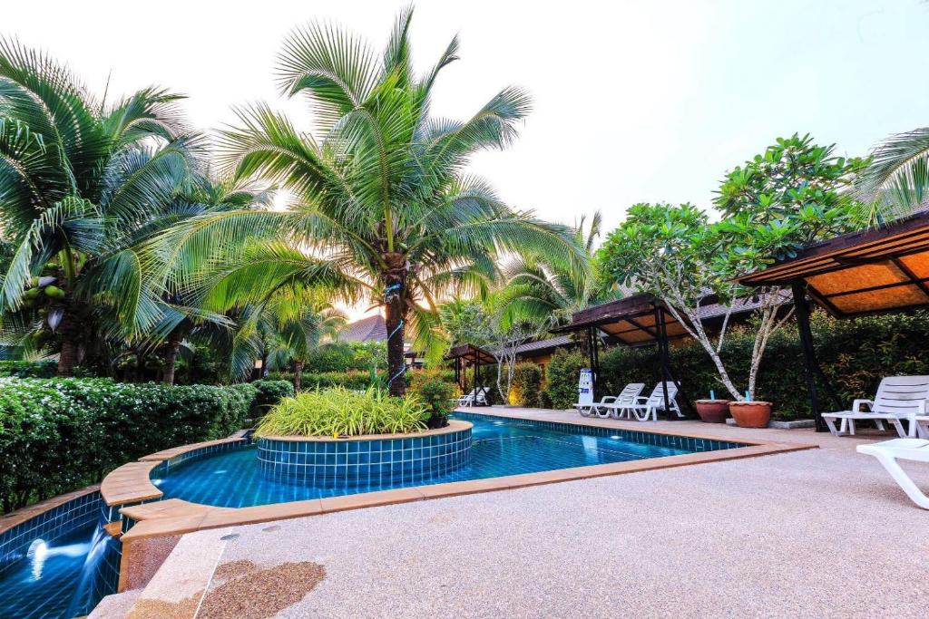 Вилла (Вилла с 2 спальнями и общим бассейном, вид на бассейн), Aonang Oscar Pool Villas