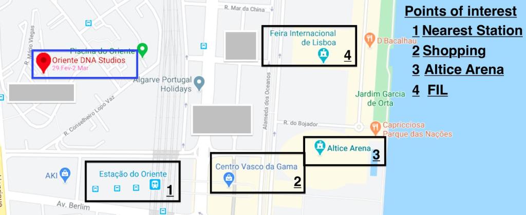 Апартаменты (Лофт), Oriente DNA Studios