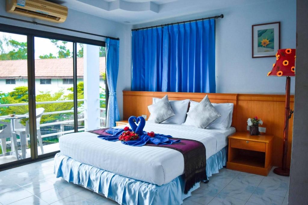 Двухместный (Двухместный номер с 1 кроватью и балконом), Pailin Hotel