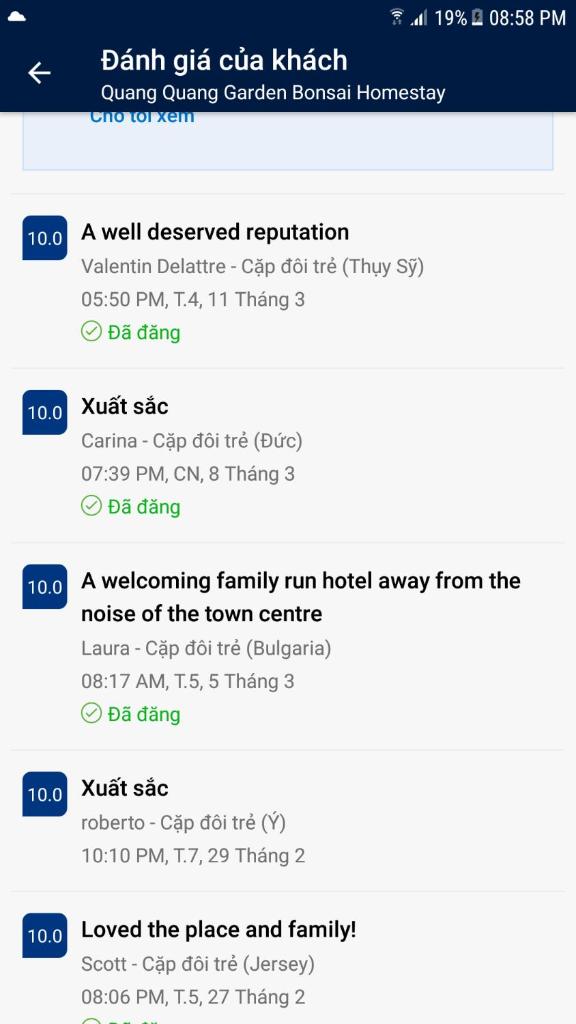 Quang Quang Garden Bonsai Homestay