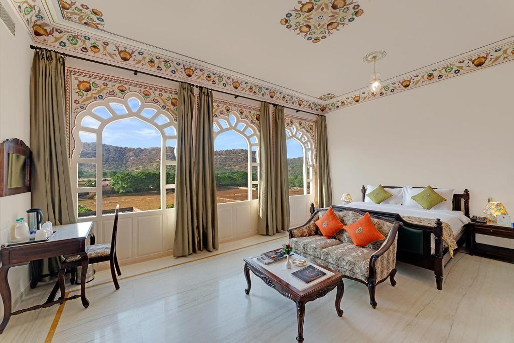Двухместный (Номер с кроватью размера «king-size»), The Jai Bagh Palace