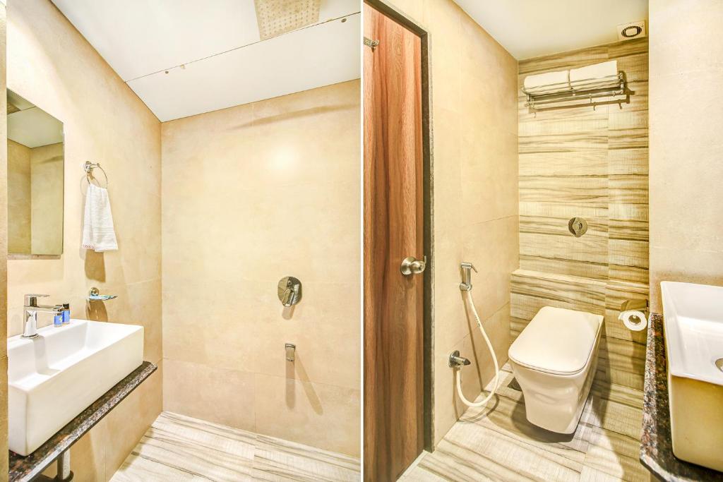 Двухместный (Улучшенный двухместный номер с 1 кроватью), OYO 13614 Hotel Axis International